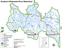 Southern Whitewater River Watershed