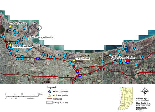 Lakeshore Air Toxics Study Area