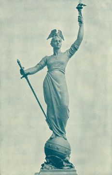 George T. Brewster's Crowning Figure. Courtesy Indiana State Archives.
