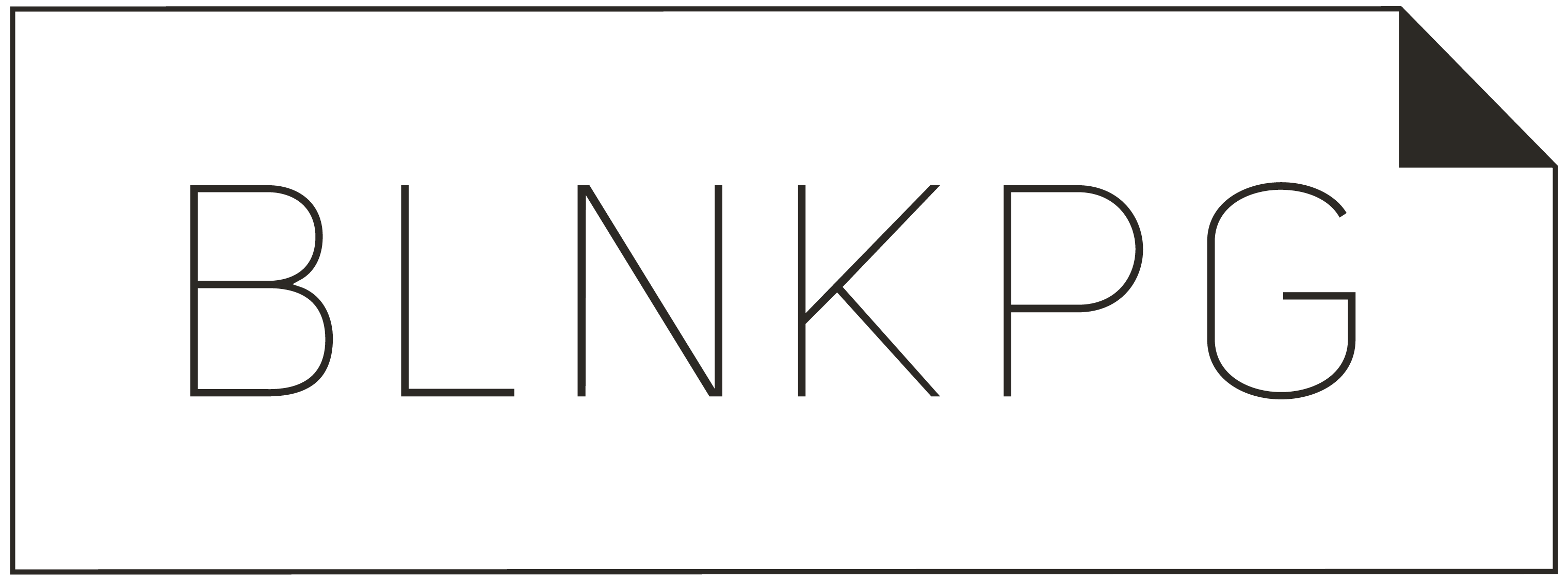 Blank Page Marketing Logo