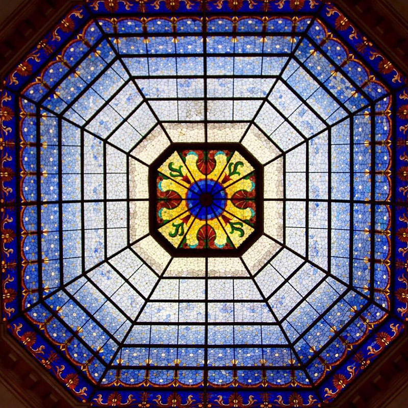 Stained Glass Dome of the Rotunda