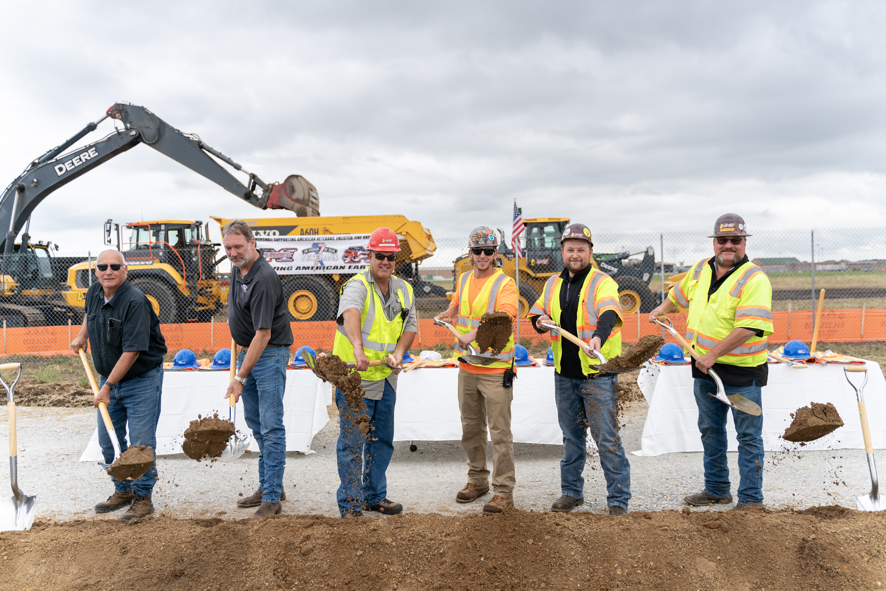 A groundbreaking was held on Thursday, Sep. 28, 2023 for the new $1.4 Billion correctional facility under construction in Westville, Indiana. SCOTT ROBERSON | Indiana Department of Correction