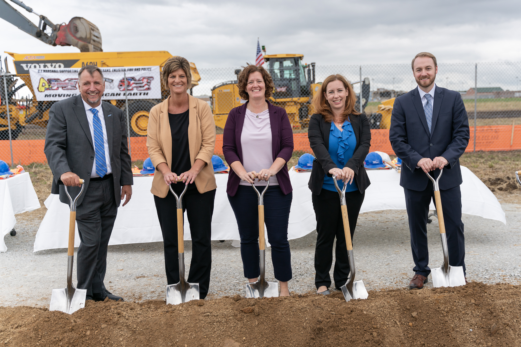 A groundbreaking was held on Thursday, Sep. 28, 2023 for the new $1.4 Billion correctional facility under construction in Westville, Indiana. SCOTT ROBERSON | Indiana Department of Correction