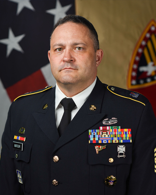Command Sgt. Major Joshua Butler