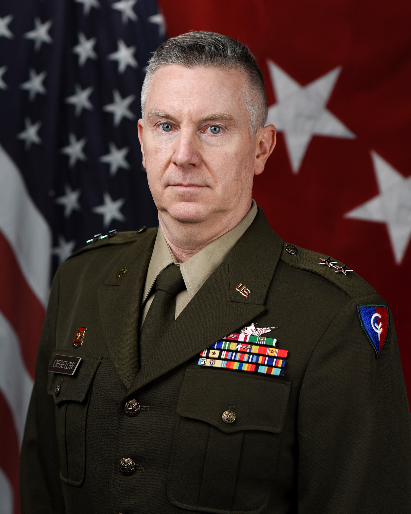 Maj. Gen. Daniel A. Degelow, Commander, 38th Infantry Division