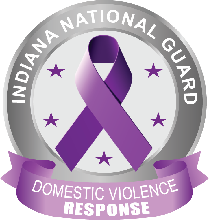 Indiana National Guard Domestic Violence Response Logo