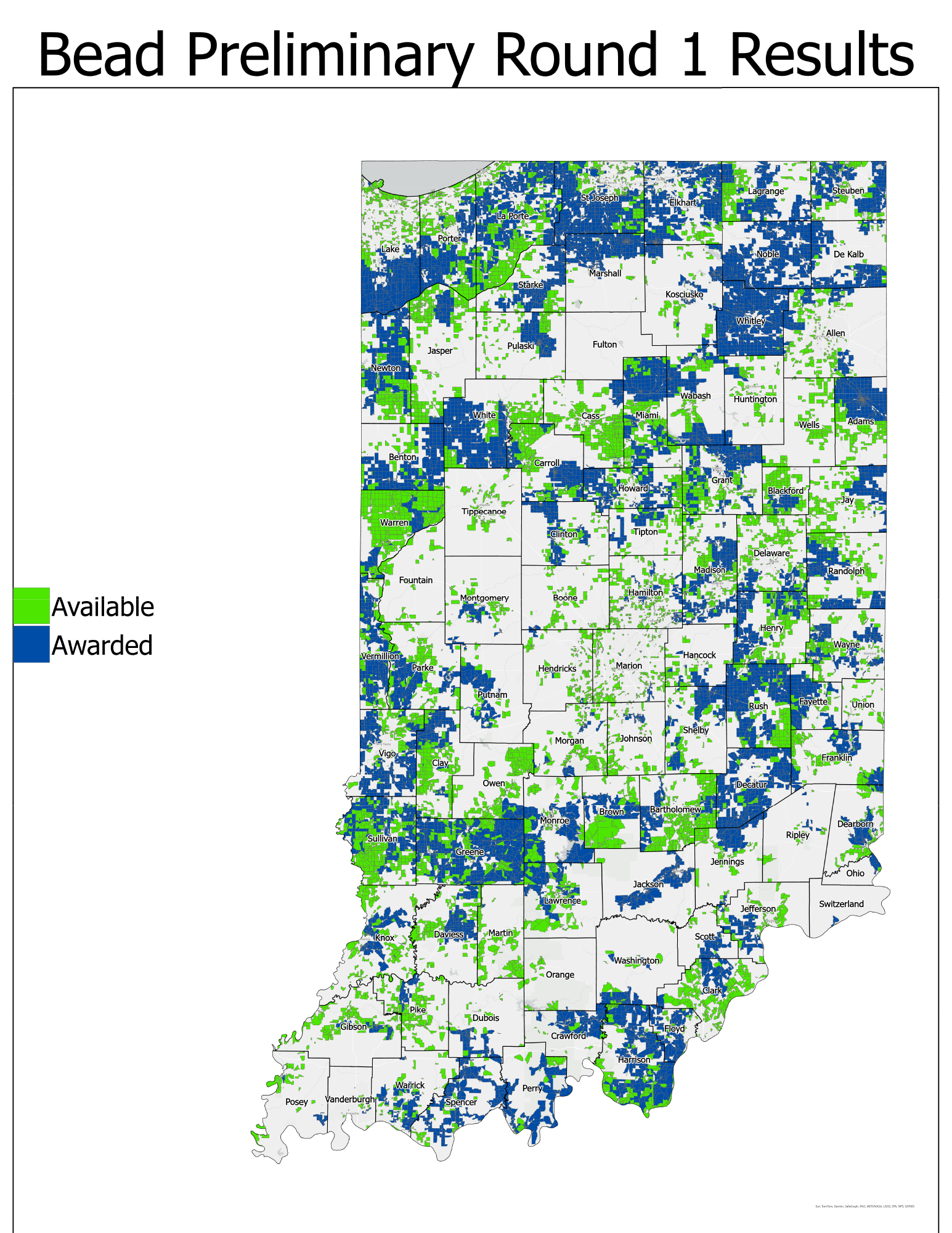 IBO map from first Bead map