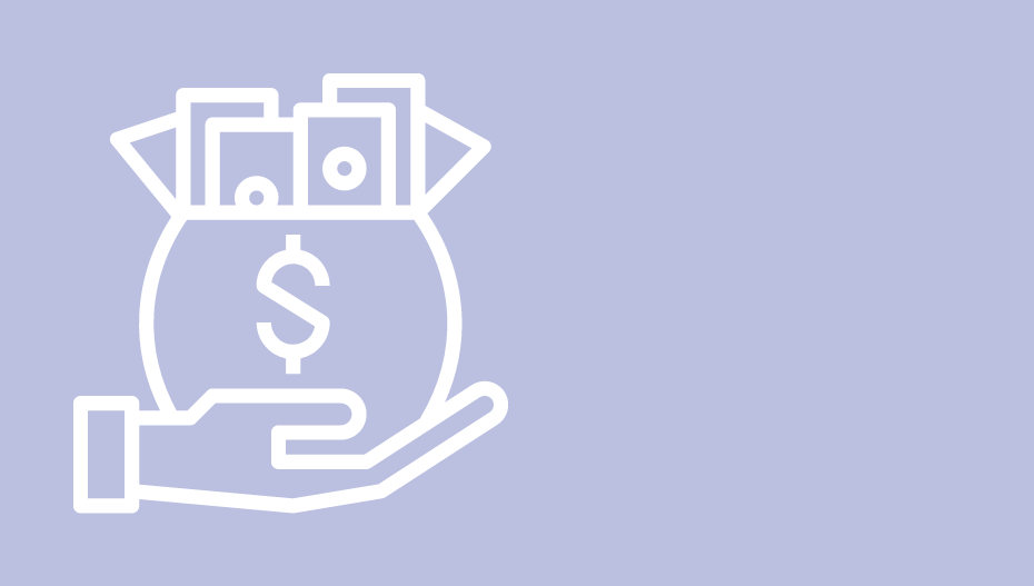 Image of a hand offering a pot of money