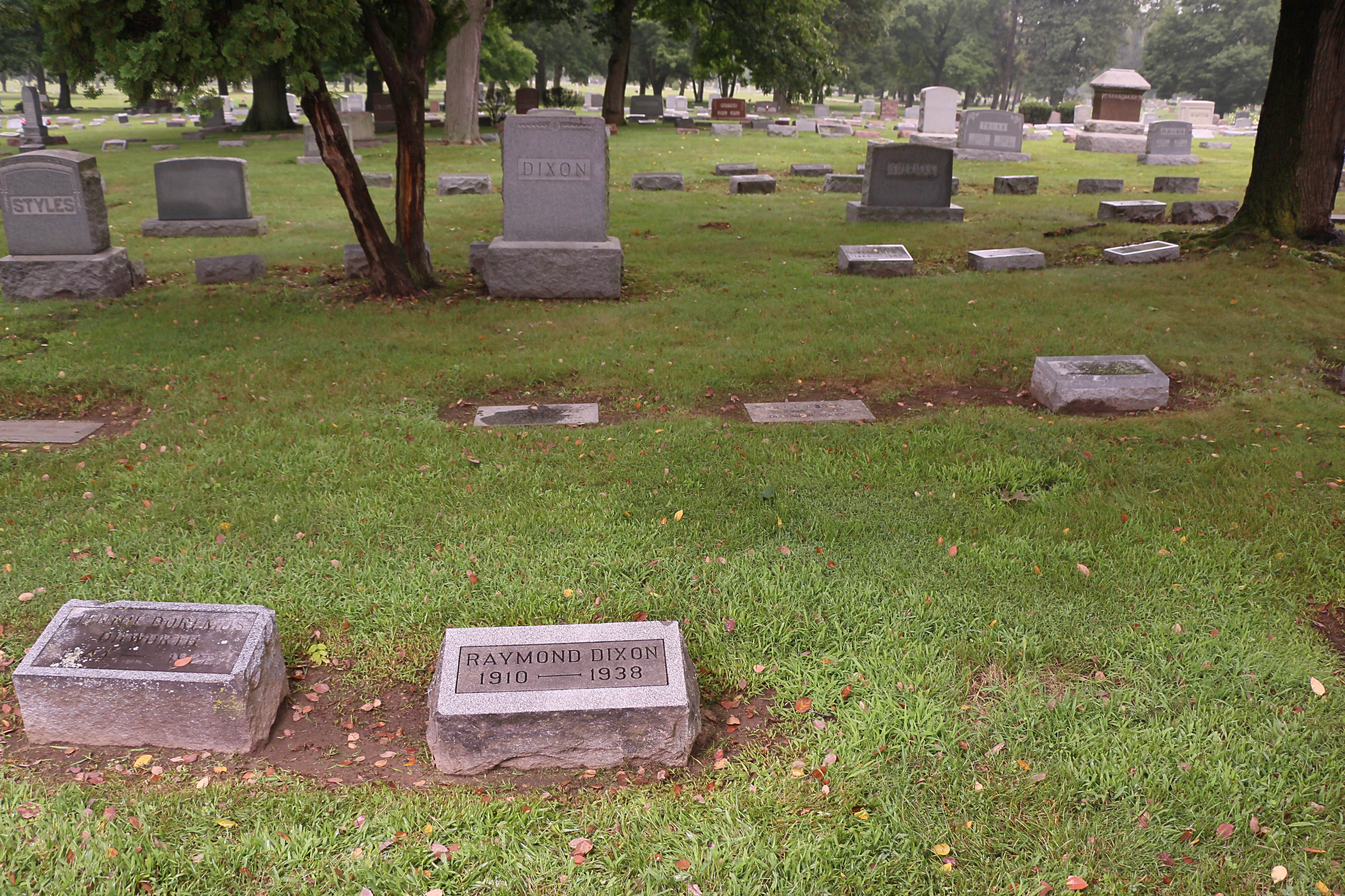 Dixon grave area