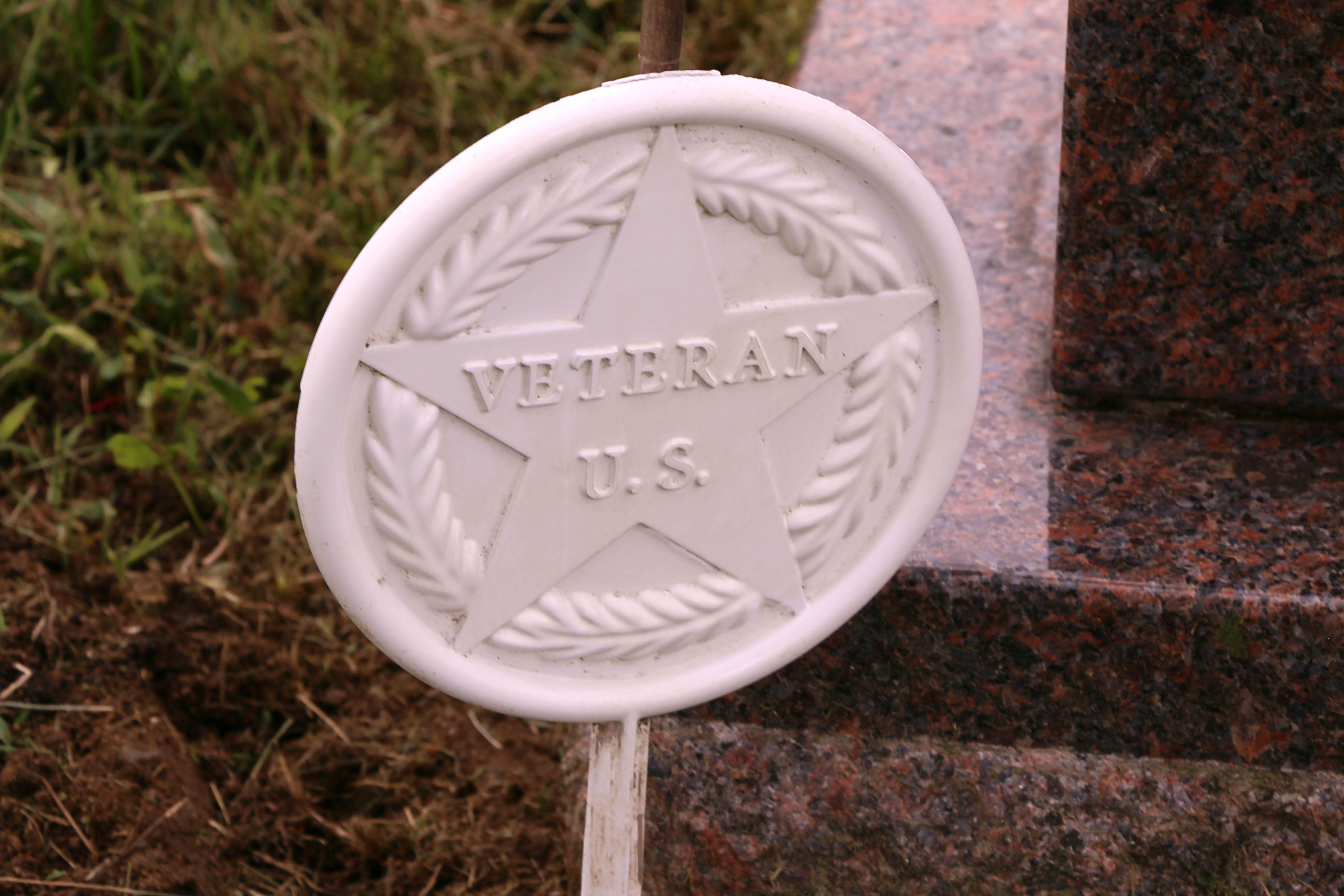 Headstone marker - Veteran