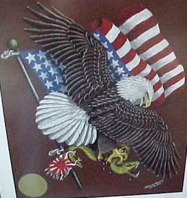 American Eagle in the Pacific