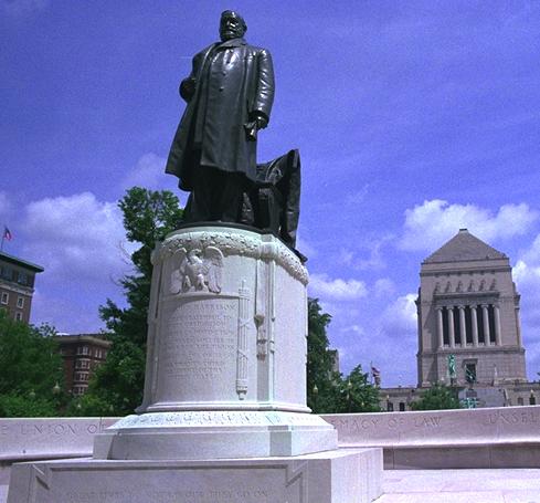 Benjamin Harrison Statue