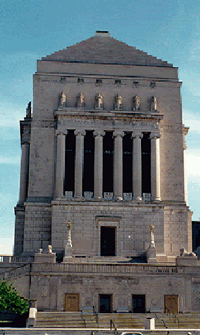 Indiana War Memorial Exterior