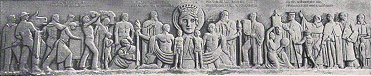 Allegorical Sculpturized Frieze