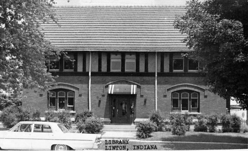 Library Postcard