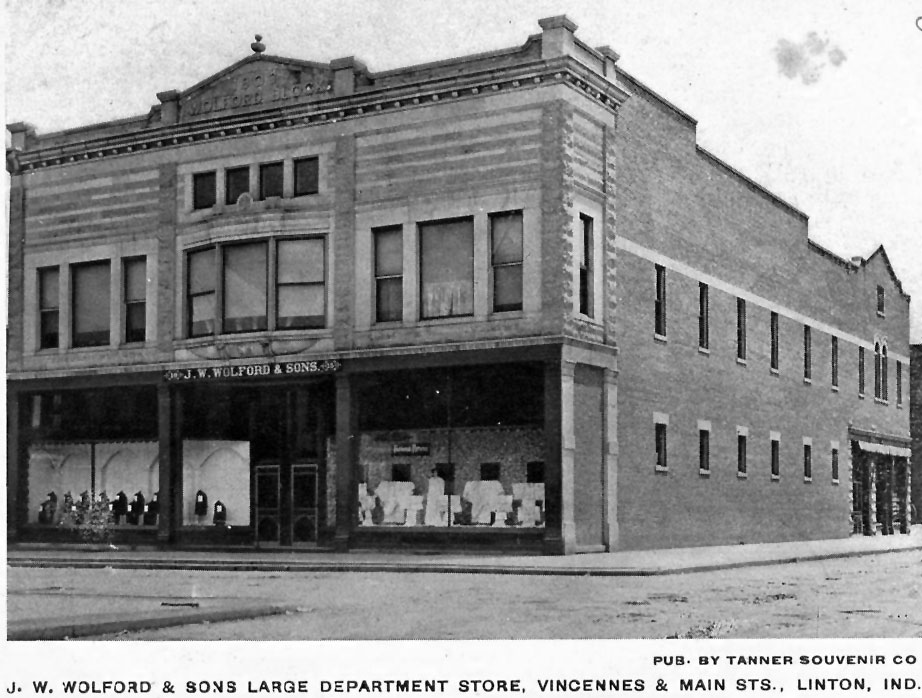 J.W. Wolford and Sons Large Department Store