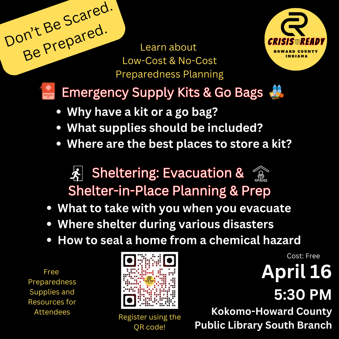 CrisisReady Howard County April