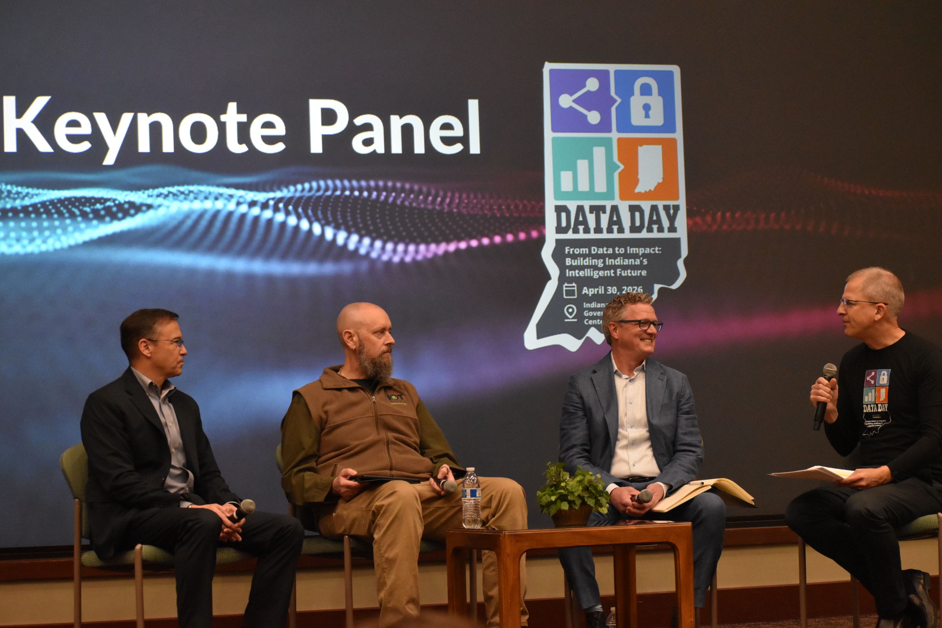 Image of keynote panel speakers