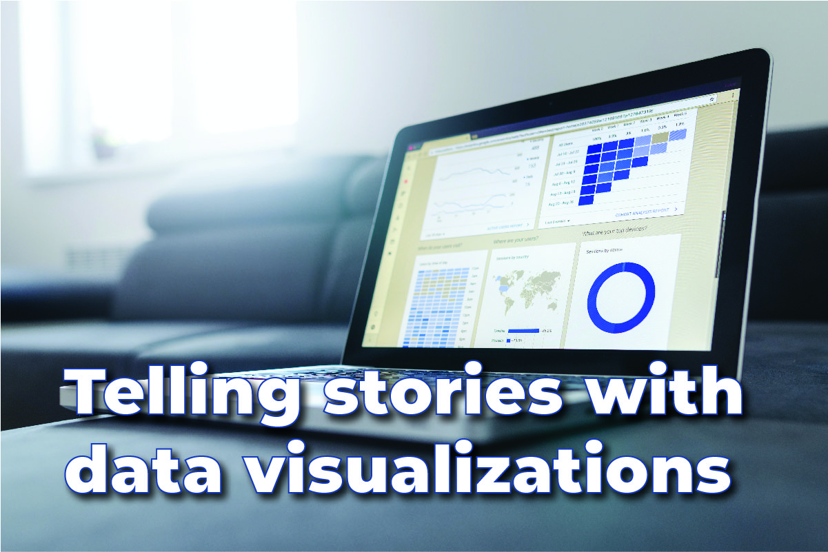 Telling stories with data visualizations