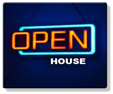 open house sign