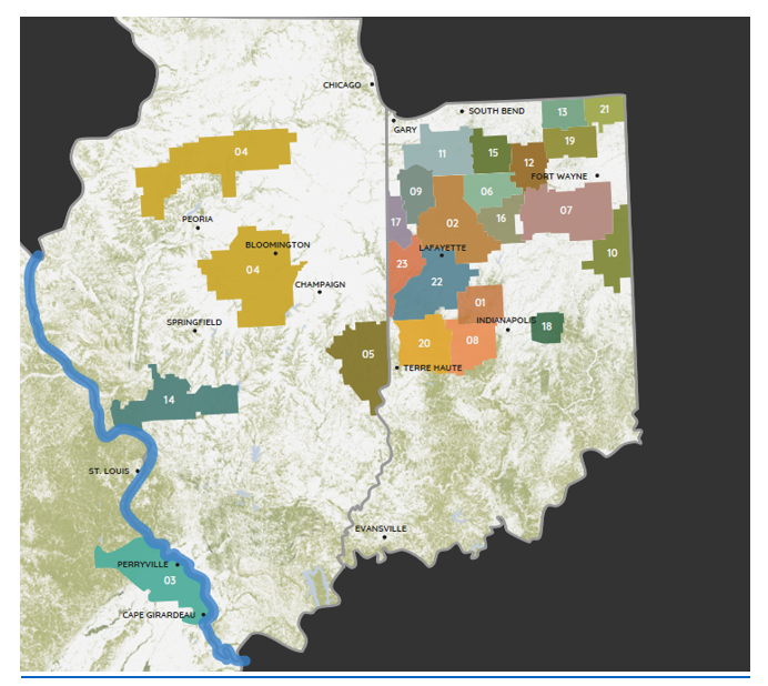 Wabash Valley Power Alliance Map
