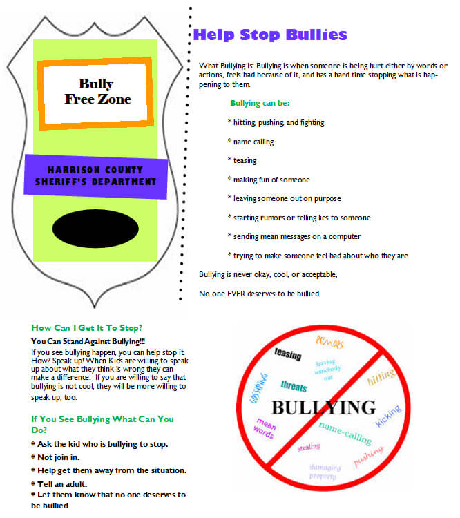 Help Stop Bullies