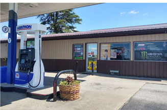 Image of gas station