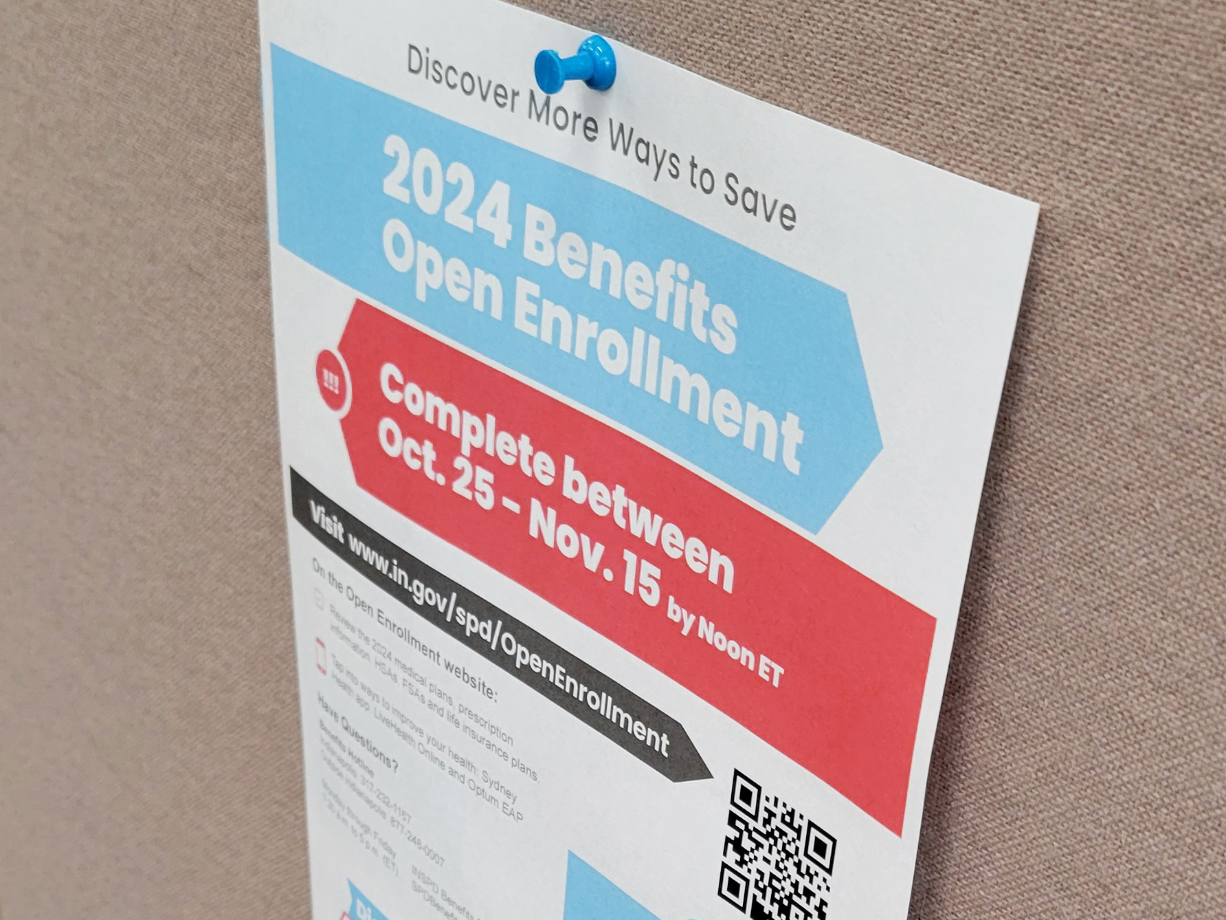 Picture of 2023 Open Enrollment Poster