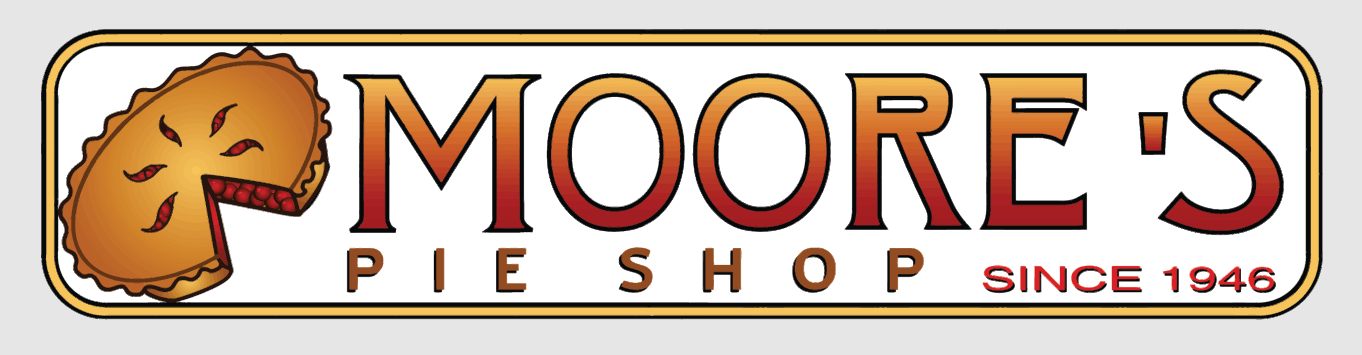 moores pie shop logo