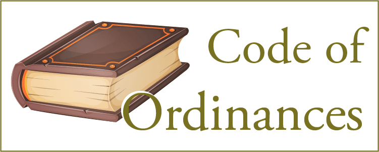 Code of Ordinances