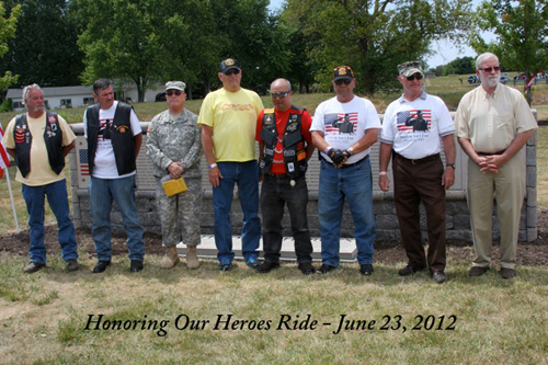 Honoring Our Heroes Ride - June 23, 2012