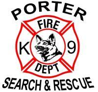 Porter Fire Department K9 Search & Rescue