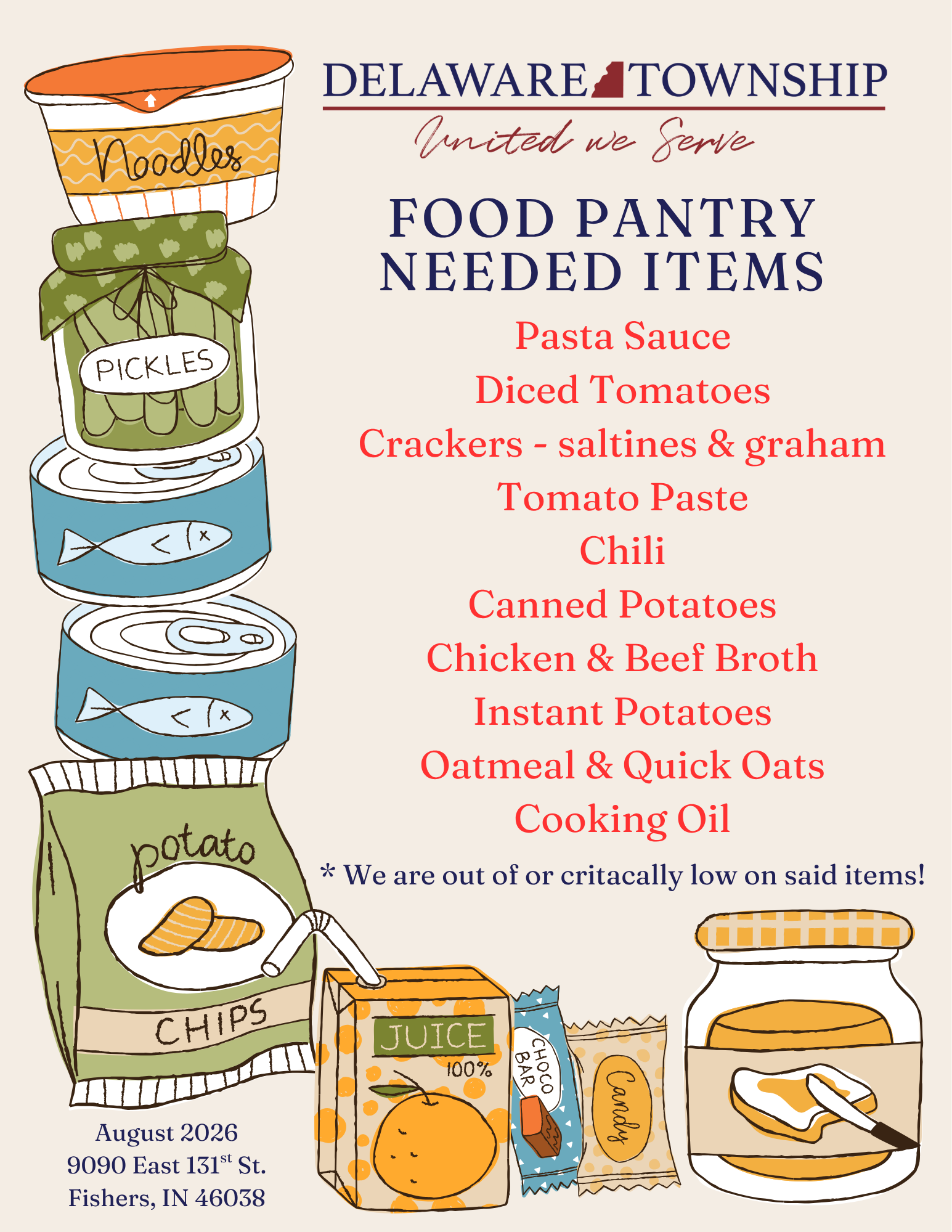 aug 2026 pantry