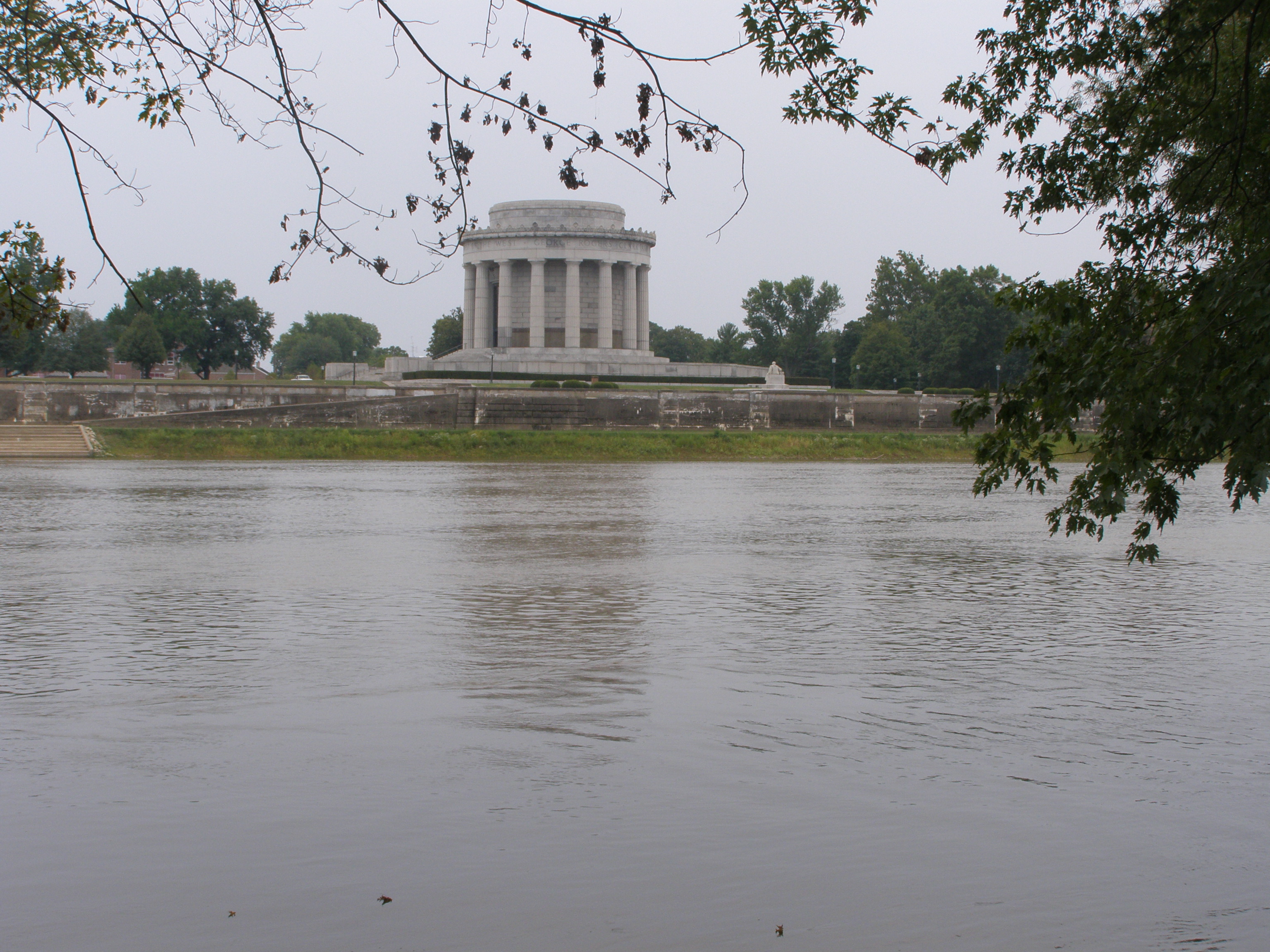 George Rogers Clark Memorial Vincennes, IN.  Picture by Chris Light  Wikipedia Creative Commons (CC BY-SA 4.0)